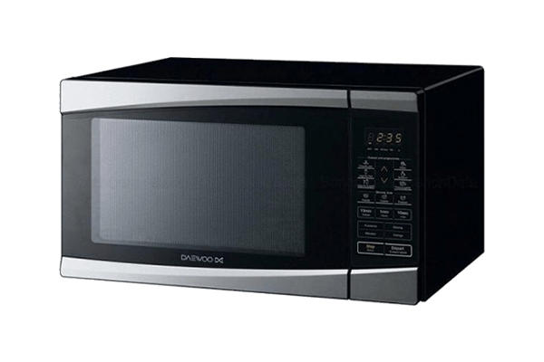 ماکروفر کروم مشکی دوو daewoo