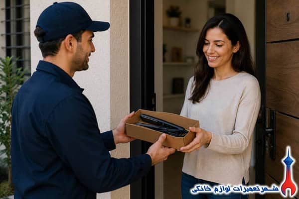 پیک شهر تعمیرات هنگام تحویل اتو مو