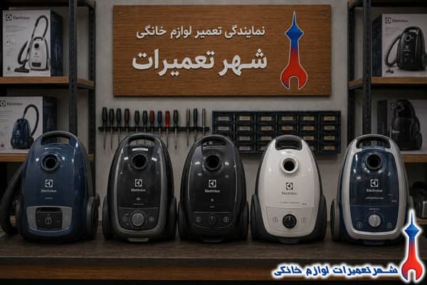 نمونه تعمیرات جاروبرقی الکترولوکس