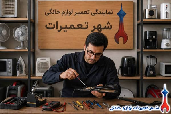 تکنسین شهر تعمیرات هنگام تعمیر اتو مو