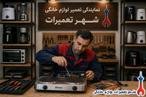 عیبیابی تخصصی اجاق برقی بیمکس توسط تکنسین