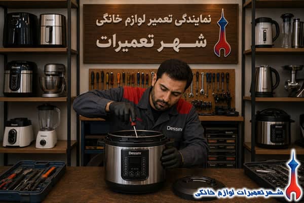 بررسی قطعات داخلی زودپز دسینی
