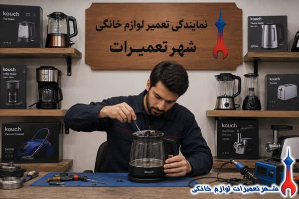 بررسی قطعات داخلی چای ساز کوخ