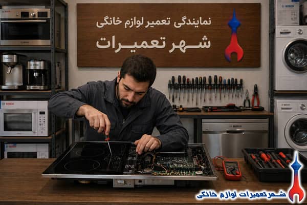 بررسی قطعات داخلی اجاق برقی بوش