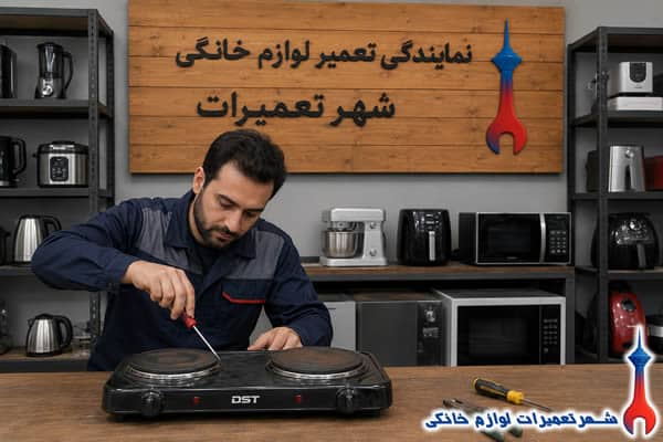 بررسی قطعات داخلی اجاق برقی دی اس تی