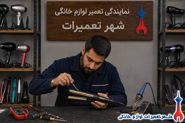 بررسی قطعات داخلی اتو مو رمینگتون