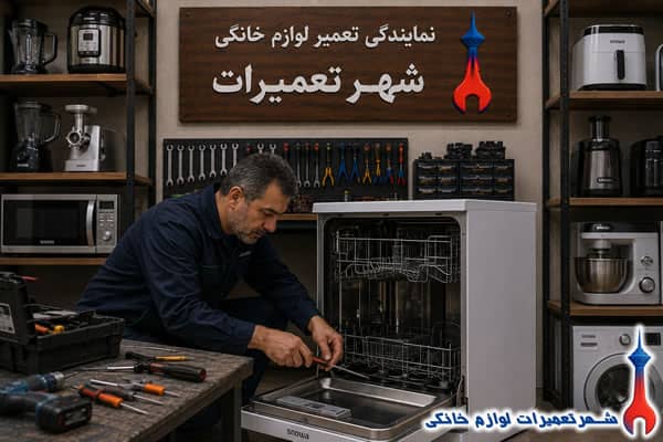 عیب یابی تخصصی ماشین ظرفشویی اسنوا توسط تکنسین