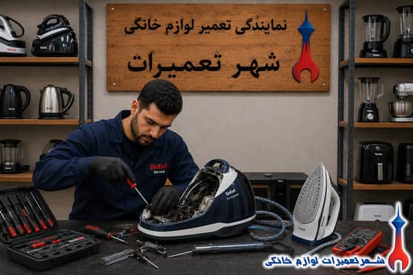بررسی قطعات داخلی اتو مخزندار تفال