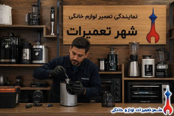 بررسی قطعات داخلی آسیاب قهوه یونیک لایف