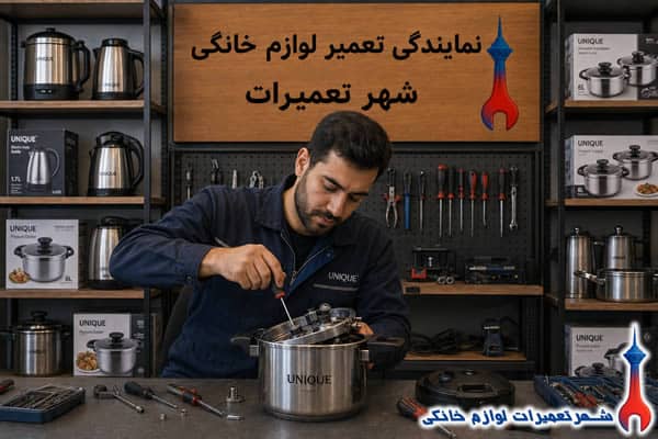 عیب یابی تخصصی زودپز یونیک توسط تکنسین