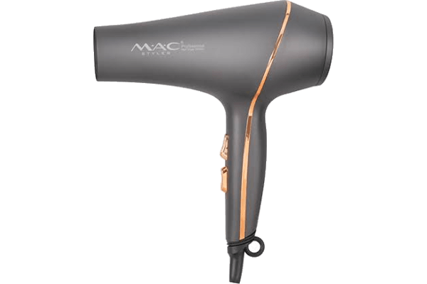 سشوار مشکی با کلید رزگلد مک استایلر Mac Styler