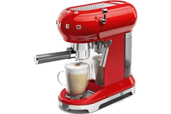 اسپرسوساز قرمز رنگ اسمگ Smeg