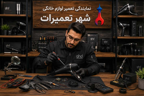 تعمیر سشوار جی اچ دی Ghd توسط تعمیرکار مجرب شهر تعمیرات