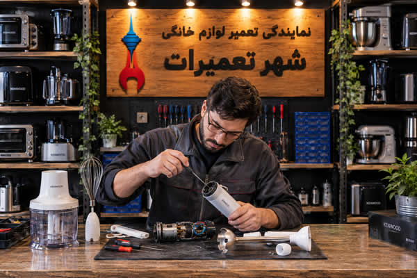 تعمیر تخصصی گوشت کوب برقی کنوود Kenwood توسط کارشناس مجرب شهر تعمیرات