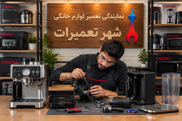 تعمیر و سرویس اسپرسوساز توشیبا Toshiba توسط متخصص