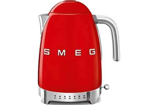 چای ساز وکتری برقی قرمز رنگ اسمگ Smeg