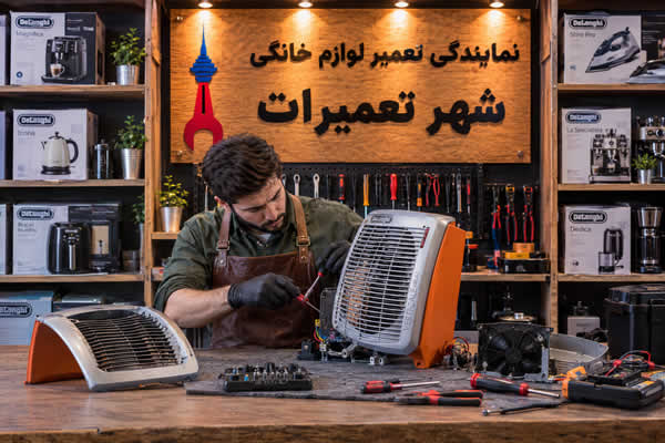 بررسی مشکلات بخاری برقی دلونگی Delonghi توسط تعمیرکار